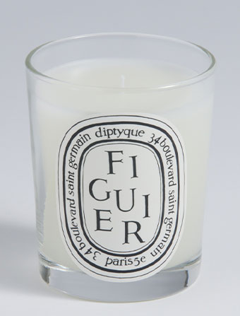 Diptyque for The Ritz-Carlton Figuier/Fig Tree Glass Candle Top
