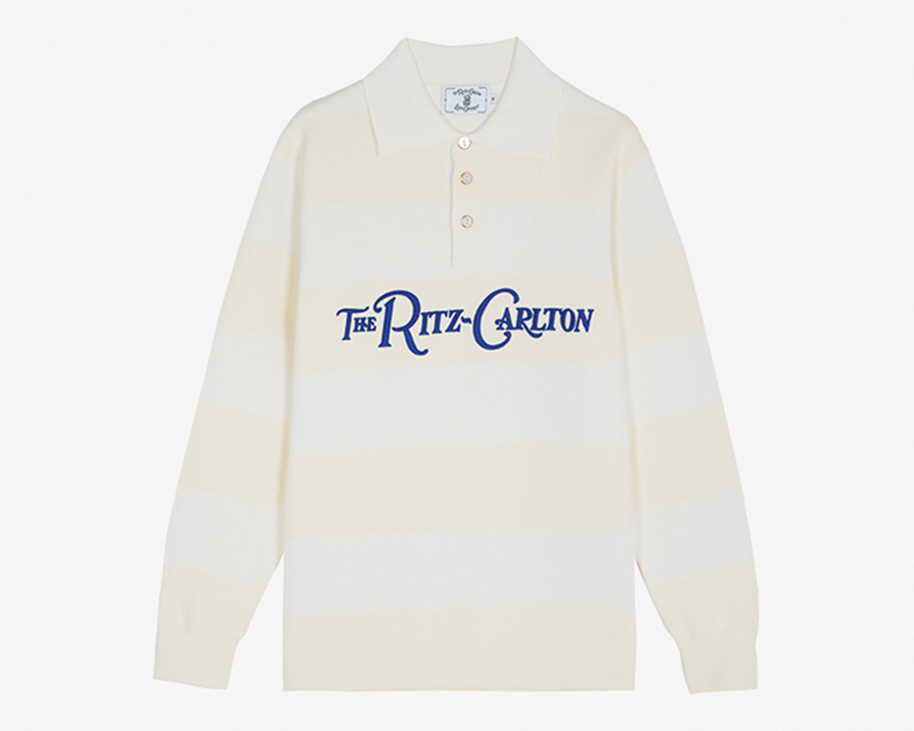 White/Cream Rugby Polo